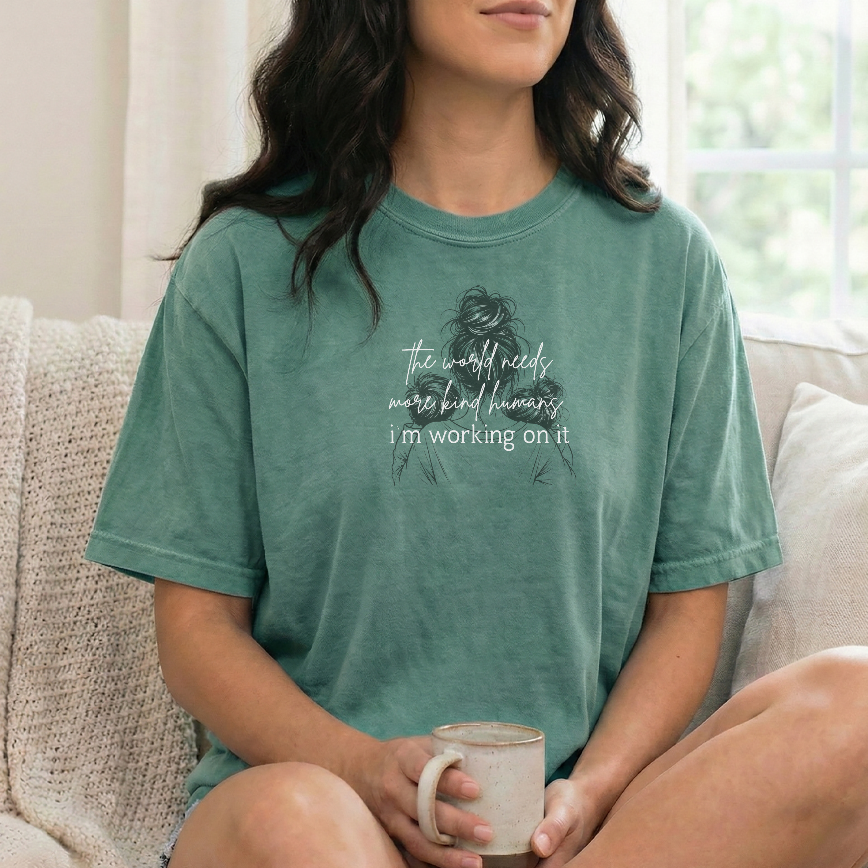 The World Needs More Kind Humans Relaxed Fit Tee